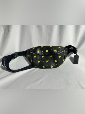 Coach Charter Belt Bag 7 Cosmic Star Print ✨⭐